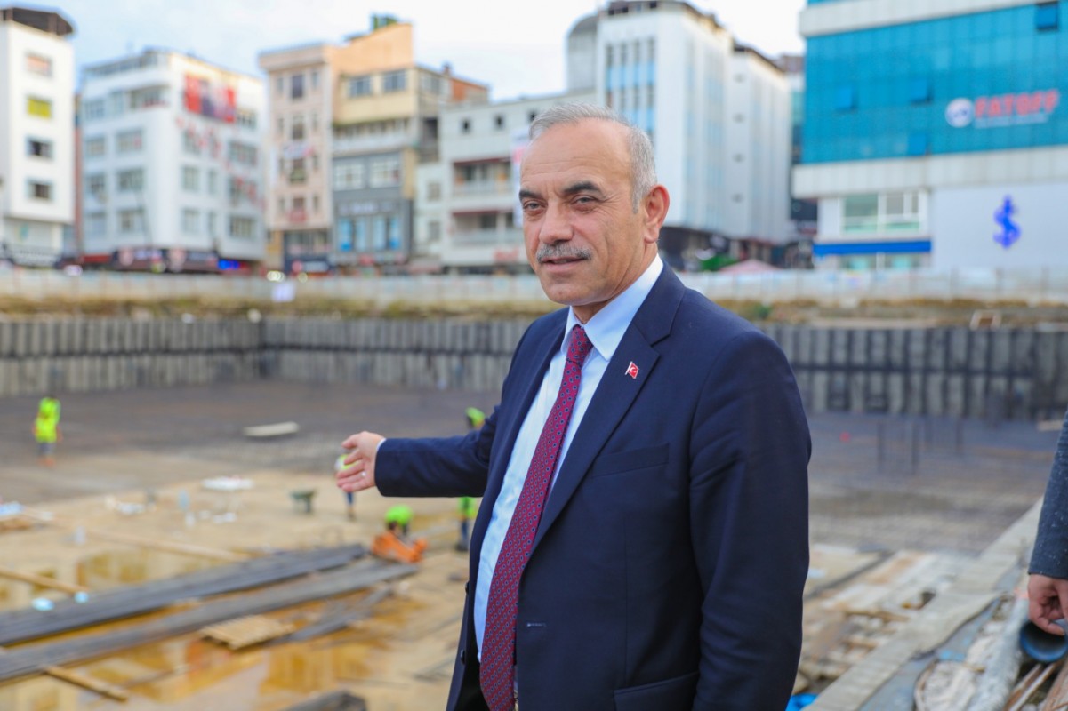 2 AY İÇERİSİNDE FATSA MEYDAN KABA İNŞAATI TAMAMLANACAK