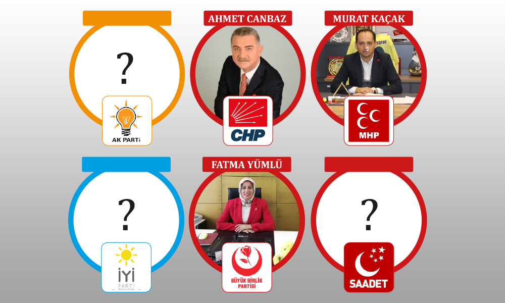 FATSA’DA ADAYLAR AÇIKLANMAYA BAŞLADI