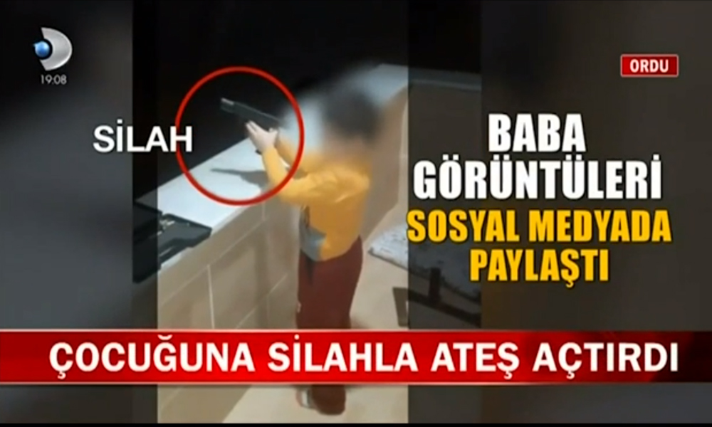 ÇOCUĞA SİLAH VEREN BABA İÇİN VALİLİK İNCELEME BAŞLATTI