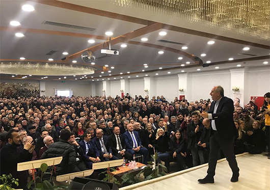 MUHARREM İNCE’NİN FATSA PROGRAMI