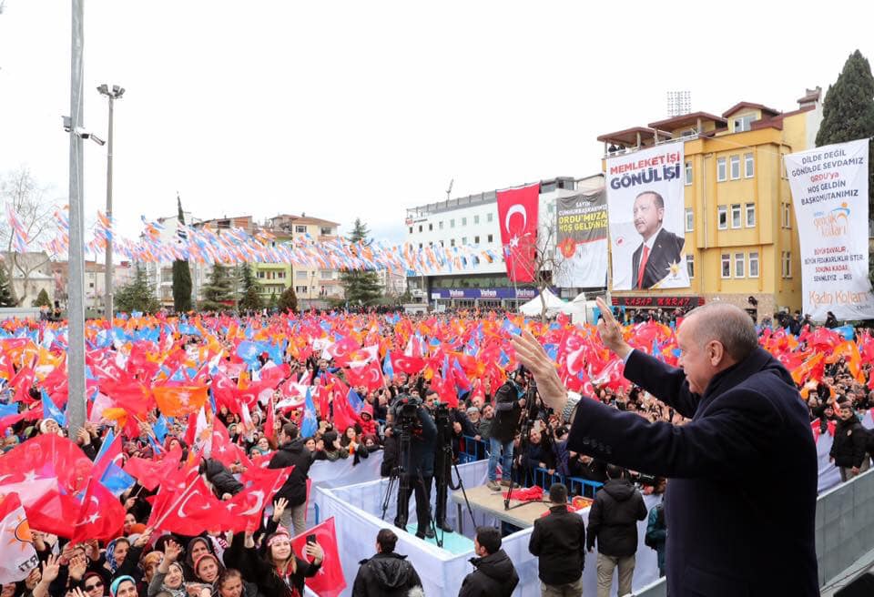 CUMHURBAŞKANI ERDOĞAN ORDU’DAN SESLENDİ