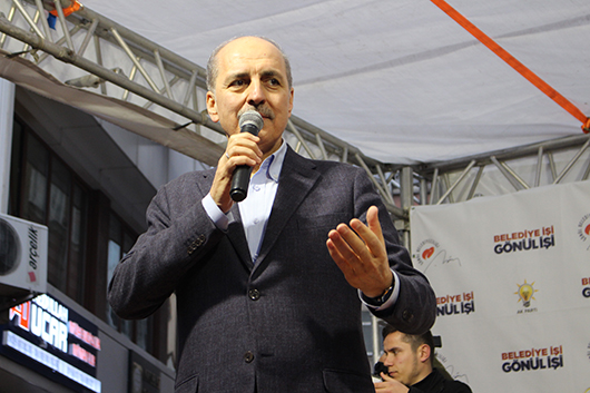 Numan Kurtulmuş ve Hilmi Güler’den Kibar Başkana Tam Destek