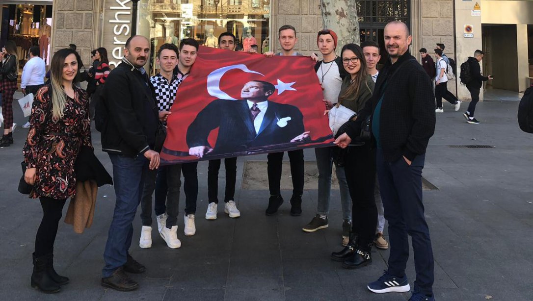 “Avrupa´da Mesleki Eğitim Rüzgârları” Projesinin İlk Etabı Tamamlandı