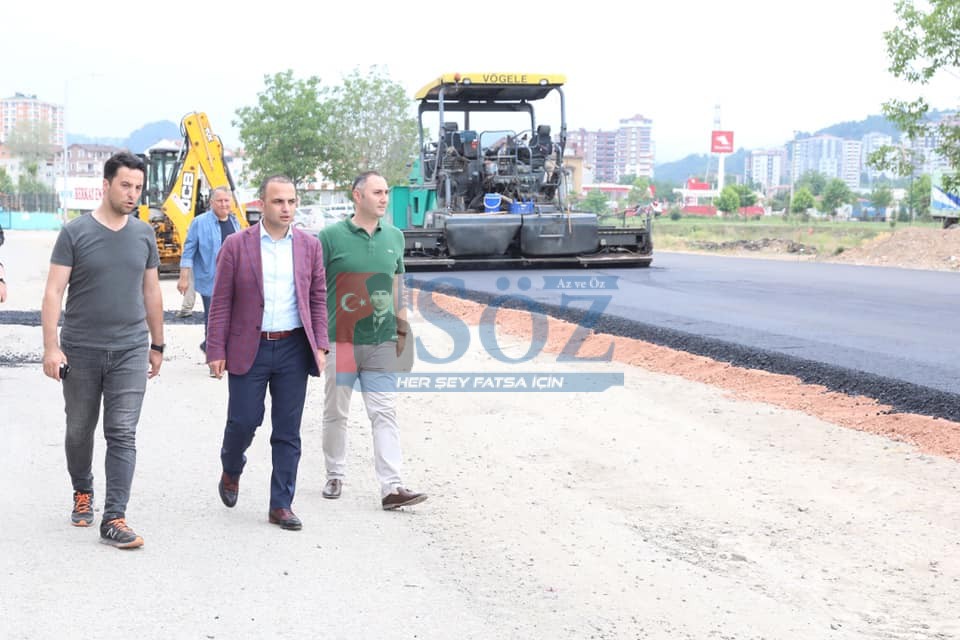 SED CADDESİ ASFALT YOLA KAVUŞUYOR