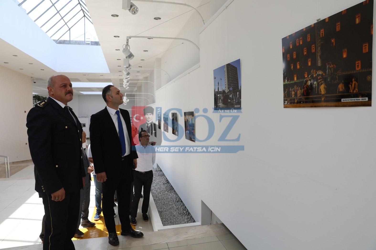 15 TEMMUZ DEMOKRASİ VE MİLLİ BİRLİK GÜNÜ TEMALI FOTOĞRAF SERGİSİ