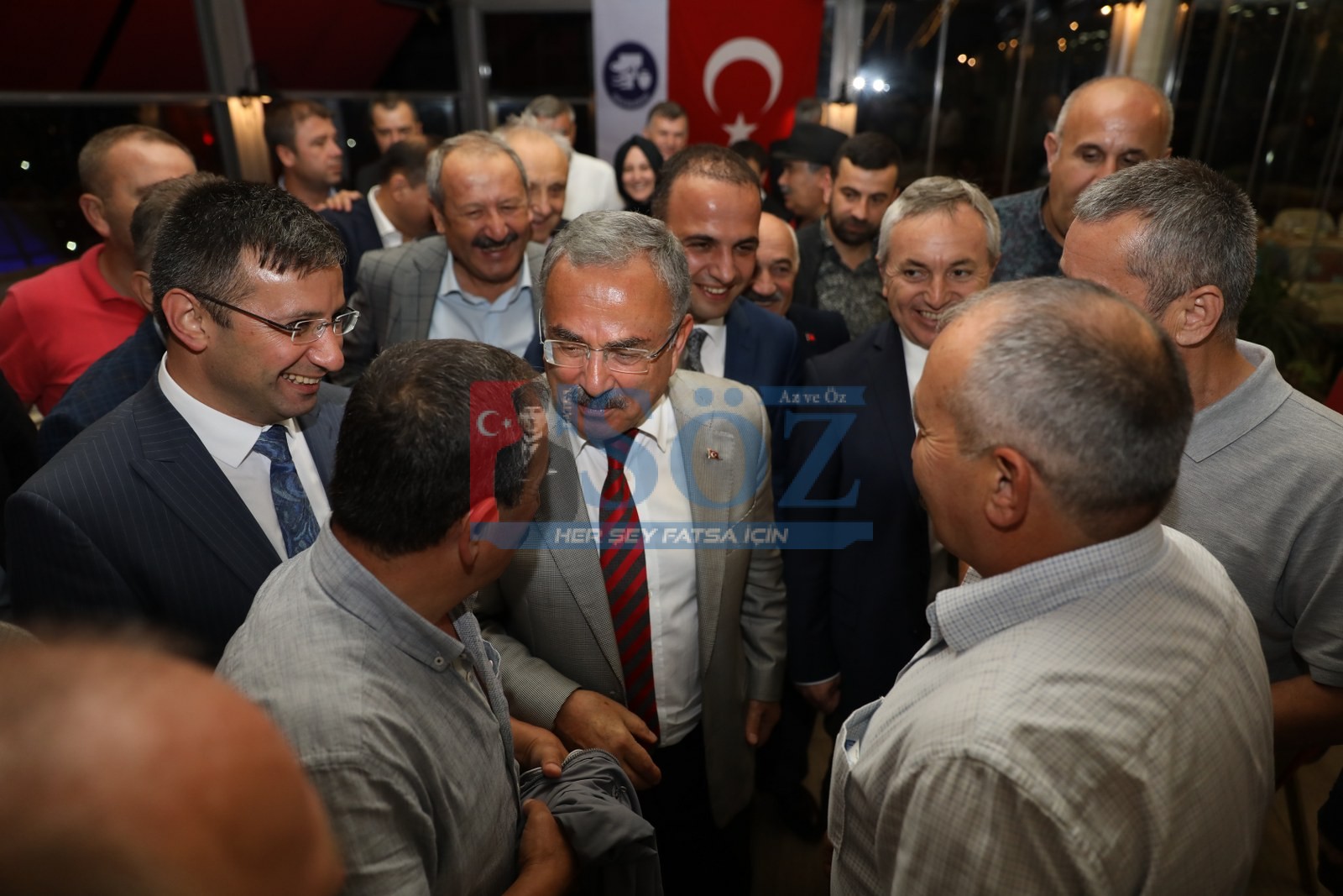 BAŞKAN GÜLER FATSALI STK TEMSİLCİLERİ VE MUHTARLARLA BULUŞTU