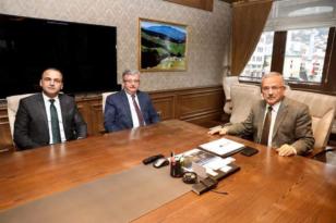 BAŞKAN KİBAR VE KAYMAKAM LÜTFİ YARAN ORDU ZİYARETLERİNDE