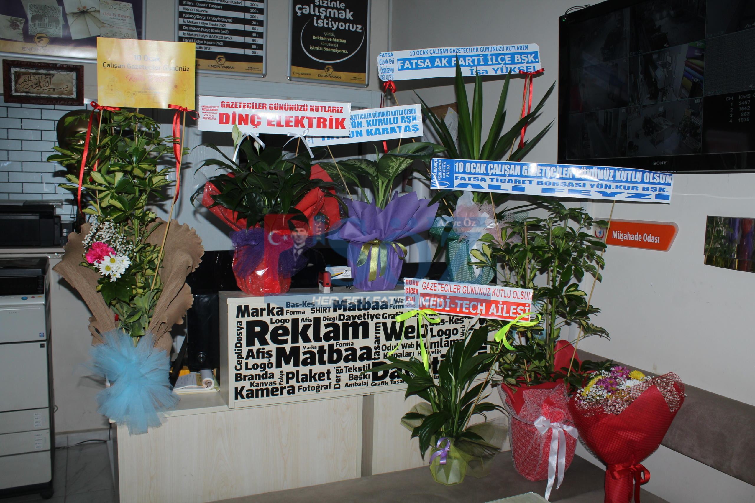 10 OCAK ÇALIŞAN GAZETECİLER GÜNÜMÜZÜ UNUTMADILAR