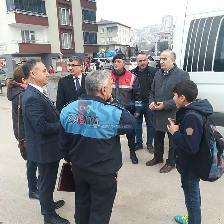 OKUL SERVİSLERİ DENETLENDİ