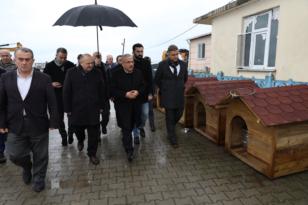 BAŞKAN GÜLER ÜNYE’DE İNCELEMELERDE BULUNDU