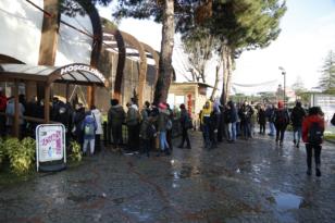 KAR YAĞINCA HERKES TELEFERİĞE AKIN ETTİ