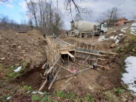 DUAYERİ – YASSITAŞ ARASI MENFEZ İNŞAATI TAMAMLANDI