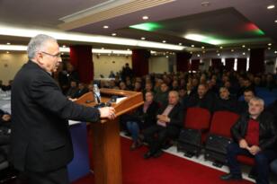 BAŞKAN GÜLER ŞOFÖRLER ODASIYLA BİR ARAYA GELDİ