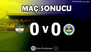 TEPECİKSPOR’DAN ALTIN DEĞERİNDE 1 PUAN ALDIK