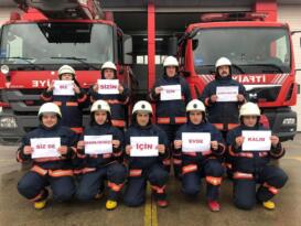 BÜYÜKŞEHİR İTFAİYESİ ORDULULARA ÇAĞRIDA BULUNDU