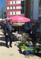 FATSA KAYMAKAMLIĞINDAN PAZARCI ESNAFLARINA ZİYARET