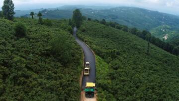 FATSA’DA KIRSAL MAHALLELERİN YOL KALİTESİ ARTIYOR