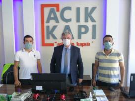 KAYMAKAM YARAN “AÇIK KAPI” BÜROSUNU ZİYARET ETTİ