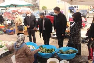 AK PARTİ FATSA İLÇE BAŞKANLIĞINDAN PAZAR ESNAFINA ZİYARET