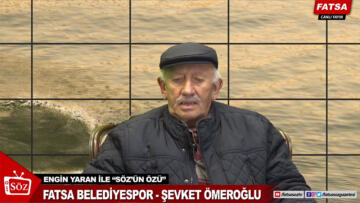 SÖZ’ÜN ÖZÜ – ŞEVKET ÖMEROĞLU