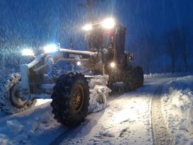 FATSA’DA KARLA MÜCADELE SEFERBERLİĞİ