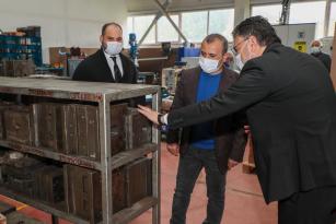 Vali Sonel, İş Dünyasına Moral Ziyaretlerini Sürdürüyor