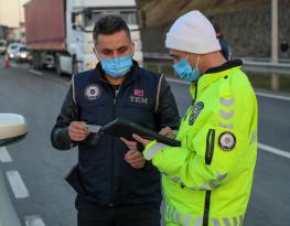 SOKAĞA ÇIKMA KISITLAMASINA UYMAYANLARA 550.344 TL İDARİ PARA CEZASI UYGULANDI