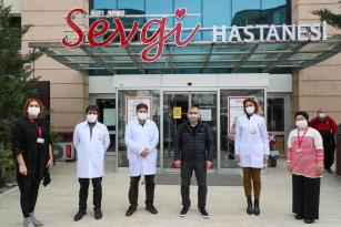 VALİ SONEL, ÖZEL SAĞLIK KURUMLARINI ZİYARET ETTİ