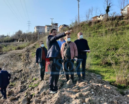 YAPTIRACAKLARI OKULUN ARAZİSİNİ TESLİM ALDILAR