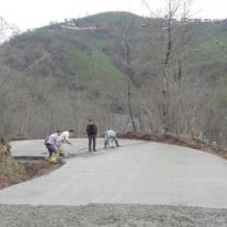 ÇAMAŞ KANYONU’NA BETON YOL