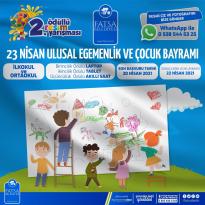 FATSA BELEDİYESİ, 23 NİSAN ÖDÜLLÜ İKİNCİ RESİM YARIŞMASI DÜZENLİYOR