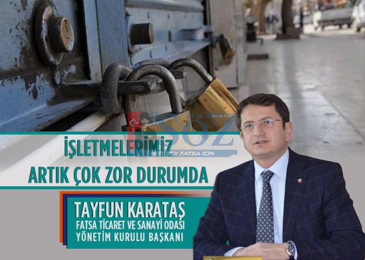 TAYFUN KARATAŞ “KISA ÇALIŞMA ÖDENEĞİ YENİDEN HAYATA GEÇİRİLMELİ”