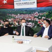 YARDIMLAŞMA ve DAYANIŞMA DERNEĞİNİ ZİYARET ETTİLER