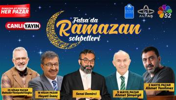 FATSA’DA RAMAZAN HEYECANI EVLERE TAŞINIYOR
