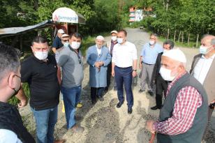 KONFORLU YOL ÇALIŞMALARI KÖSEBUCAĞI MAHALLESİNDE DEVAM EDİYOR