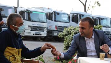 TEMİZLİK KADEMESİNDE SON ÇAY SON SİMİT