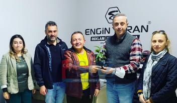 Memleket Partisinden gazetemize nezaket ziyareti…