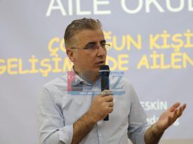 PEDAGOG ADİL KESKİN; “ÇOCUĞUMUZA MODEL OLMAMIZ LAZIM”