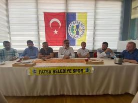 FATSA BELEDİYESPOR FATSALILARIN DESTEĞİNİ BEKLİYOR