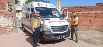 SAĞLIK EKİBİ İŞLERİNİ ÖZVERİYLE YAPIYOR