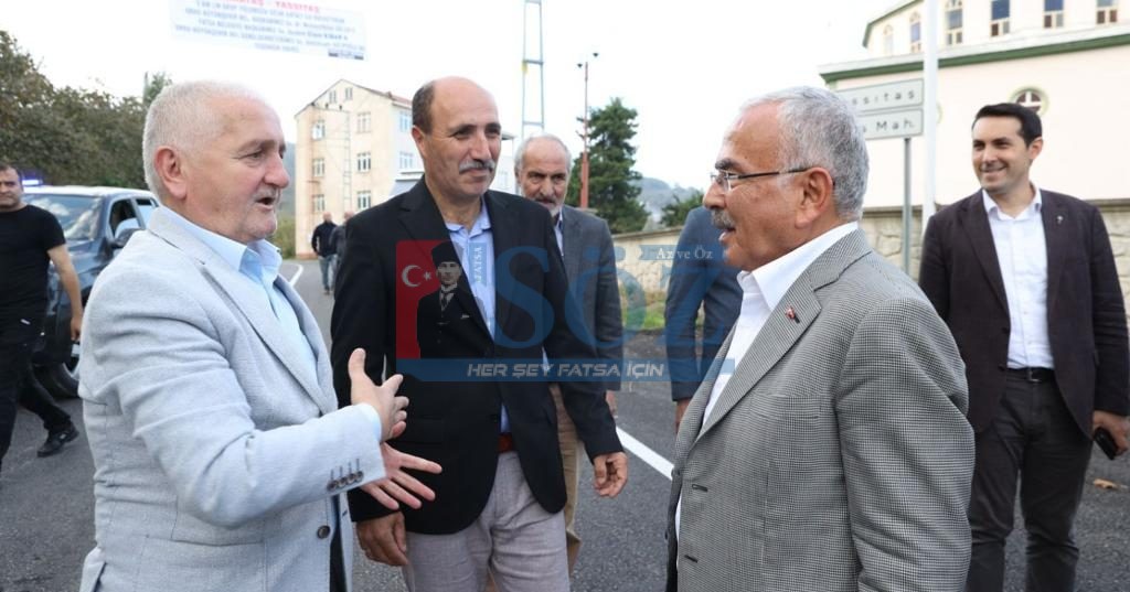 FATSA YASSITAŞ’TA YOL SEVİNCİ.