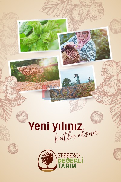 FERRERO YILBAŞI KUTLAMA İLANI