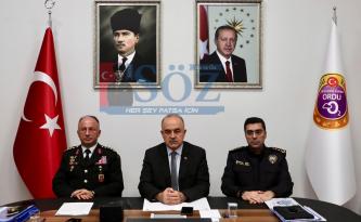 2023 Yılının Güvenlik, Asayiş ve Trafik Çalışmaları Değerlendirildi