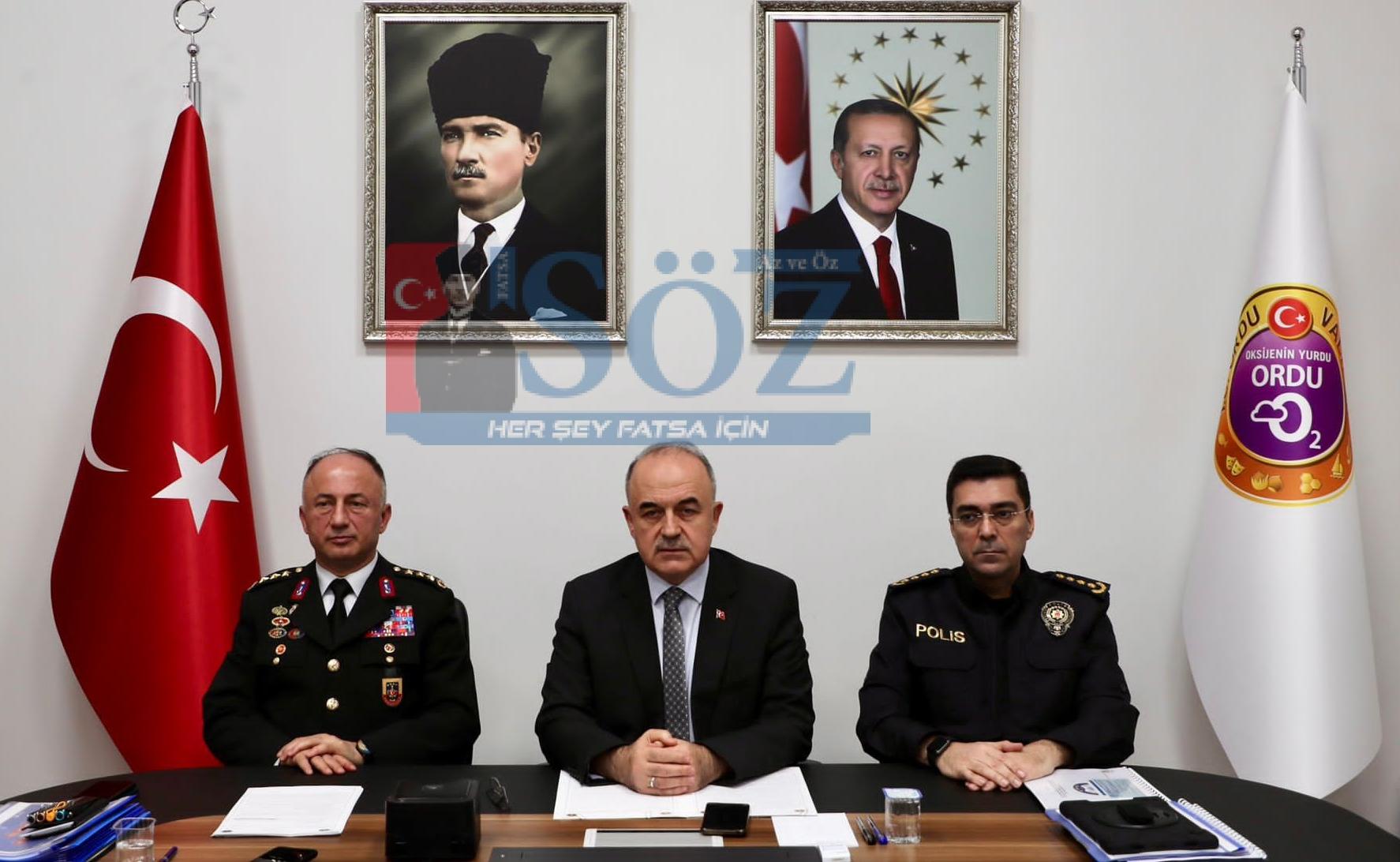 2023 Yılının Güvenlik, Asayiş ve Trafik Çalışmaları Değerlendirildi