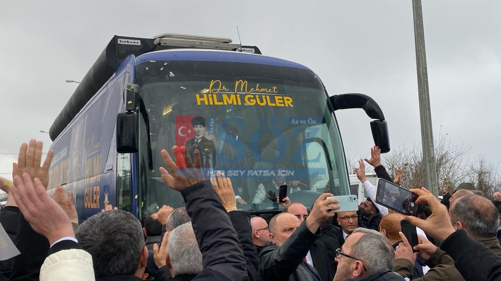 HİLMİ GÜLER’İ ORDULULAR BAĞRINA BASTI