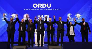 ERDOĞAN, BAŞKAN GÜLER İLE DEVAM DEDİ