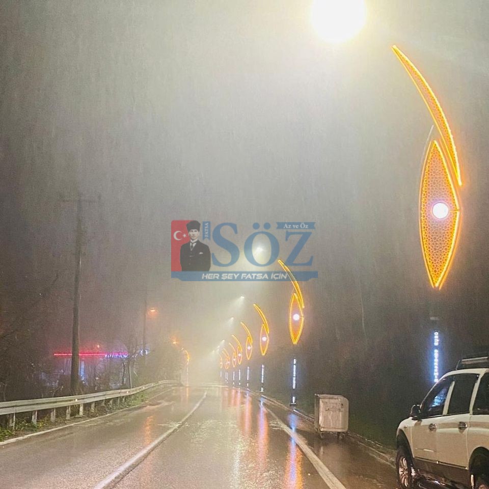 BÜYÜKŞEHİRDEN ÇAMAŞ’A MODERN AYDINLATMA