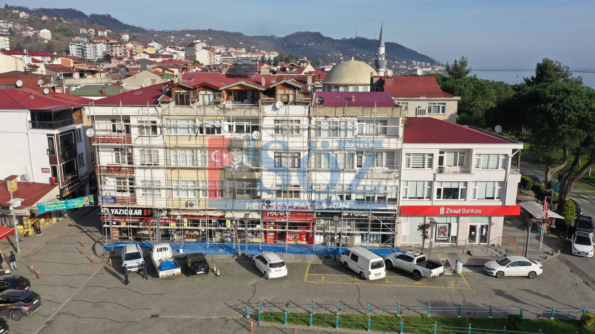 3 İLÇEDE DAHA DIŞ CEPHE YENİLEME ÇALIŞMALARI BAŞLIYOR