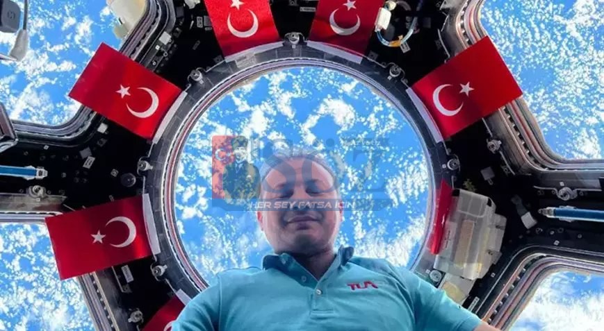 TÜRKİYE’NİN İLK ASTRONOTU ALPER GEZERAVCI DÜNYA’YA DÖNÜYOR