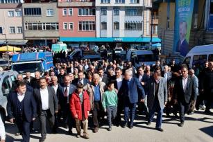 HİLMİ GÜLER’DEN YOĞUN TEMPO BİR GÜNDE 6 MAHALLE ZİYARET ETTİ